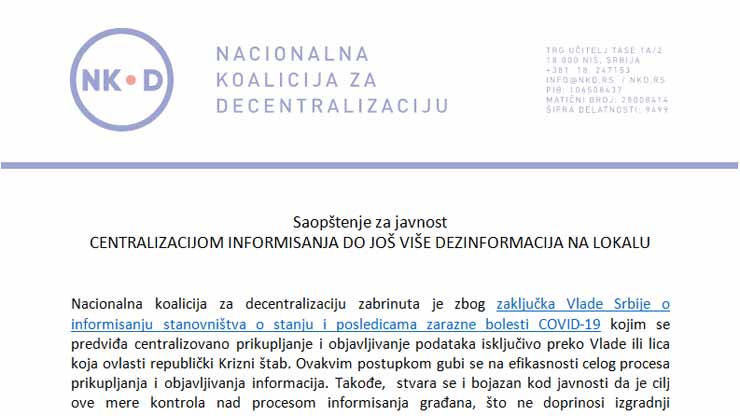 Nacionalna koalicija za decentralizaciju