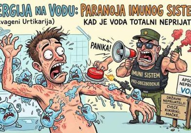 Kada tvoj sopstveni imuni sistem odluči da bude totalni „paranoik“ – alergija na vodu alergija na vodu
