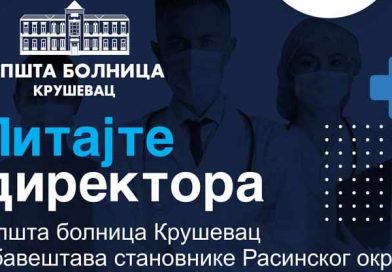 Direktor bolnice otvara vrata za razgovor