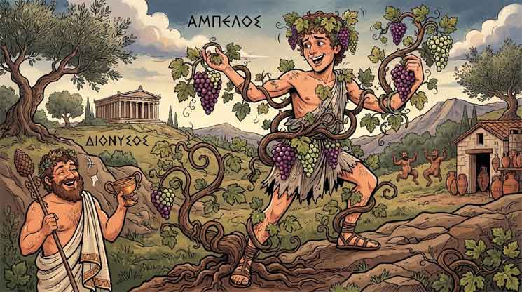 Mala škola za vinoljupce: Ampelos i kako je nastala vinova loza