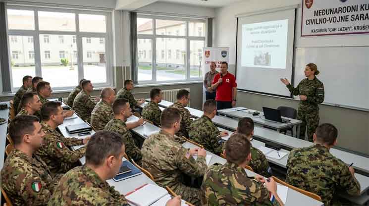 U Kruševcu međunarodni kurs civilno-vojne saradnje